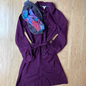 Casual Button Up Dress